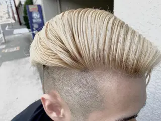 ショート カラー メンズ Helm所属・久次米 智人のヘアスタイル