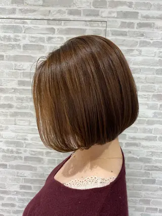 ショート ✨圧倒的ツヤ髪✨ 小野あすかのヘアスタイル