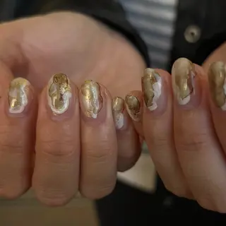 ネイル Ray. ちゅるん系ニュアンスのネイルデザイン