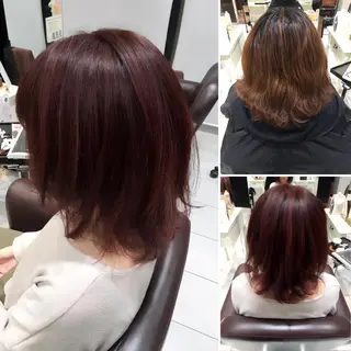 ミディアム カラー 【髪質改善】益田 直幸のヘアスタイル