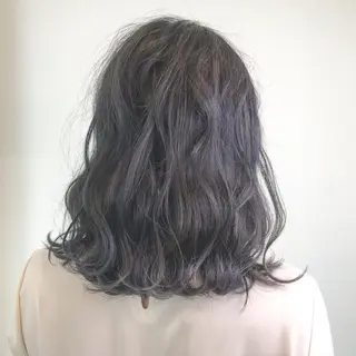 ミディアム カラー ヘアアレンジ 店長 大方康暉のヘアスタイル