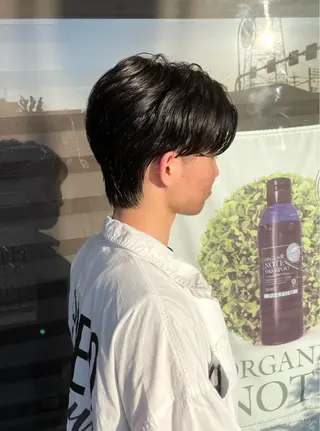 ショート パーマ メンズ Hair  create Mano所属・堀一樹/ メンズヘア/パーマのヘアスタイル