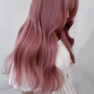 ロング カラー ブリーチ୨୧大阪梅田 タカシマリナ♡のヘアスタイル