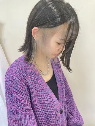 ショート カラー 羽田翔大/ブリーチ/ ボブカット/店長のヘアスタイル