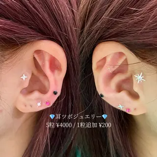 暖色カラー🍒ヘア セット🎀✨Ainaのヘアスタイル
