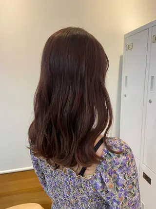 カラー なかむら ゆきのヘアスタイル