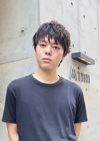 メンズ 大阪メンズハイトーン /スパイキー/RAIのヘアスタイル