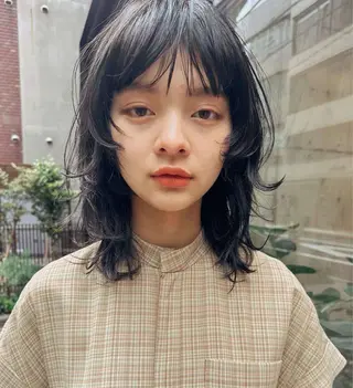 ミディアム NERO 松井 隆人のヘアスタイル