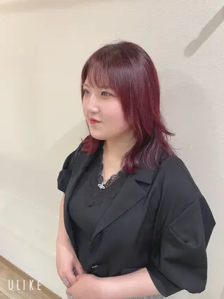 ミディアム カラー 韓国レイヤー🎀/ 顔周り特化🎀/豊田のヘアスタイル