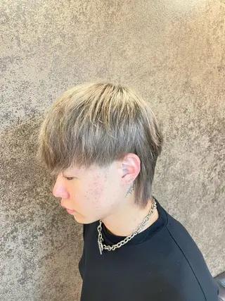 ショート メンズ メンズパーマ特化 カバヤマ　リョウのヘアスタイル