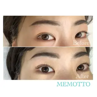 マツエク・マツパ MEMOTTO CHIHIROのマツエク・マツパデザイン