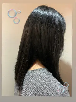 セミロング 飯塚 優希のヘアスタイル