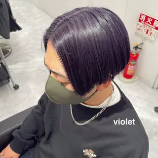 カラー メンズ 💗🤍透明感カラー 🤍💗kanonのヘアスタイル