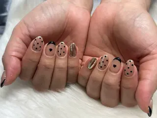 ネイル 舟橋 花帆のネイルデザイン