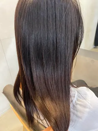 セミロング カラー conne& ririのヘアスタイル