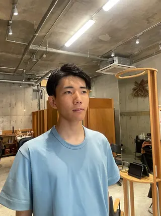 メンズ パーマ/メンズ/ 鮫島竜海のヘアスタイル