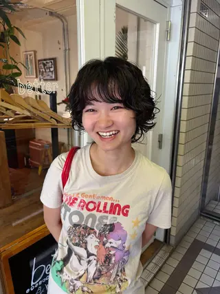 ミディアム パーマ kaito パーマ募集🌀😵‍のヘアスタイル