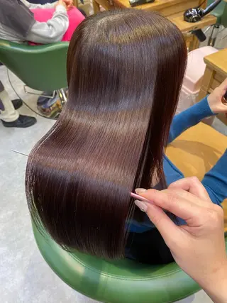 ミディアム 【縮毛矯正特化】 kyokaのヘアスタイル