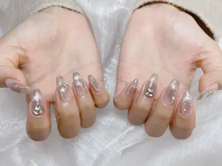 ネイル Elegantbea uty長さ出し専門のネイルデザイン