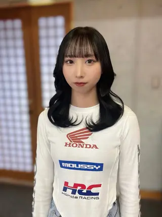 セミロング カラー 韓国ヘア🇰🇷 RYOTAのヘアスタイル