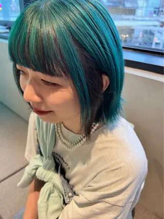 ショート カラー 🌐👽フクイ キララ🌎💎のヘアスタイル