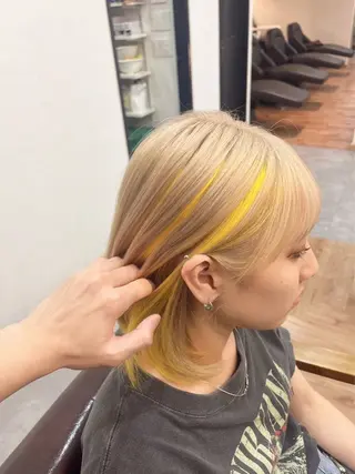 ミディアム カラー ROIS渋谷【ロイス】所属・高橋大樹/グレージュ /ベージュ/美髪のヘアスタイル