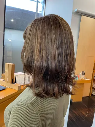 ミディアム 高山🐬髪質改善 池袋で縮毛矯正のヘアスタイル