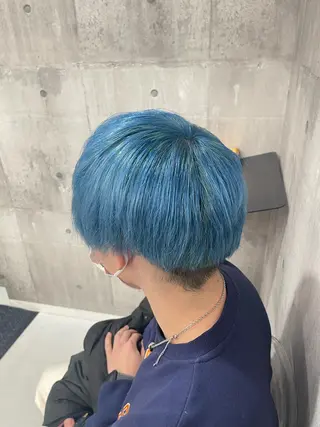 カラー メンズ レイヤーの魔術師 𓍼takumi𓍼のヘアスタイル