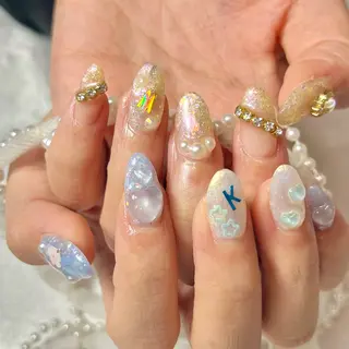 ネイル 韓国ネイル💠 Tomoのネイルデザイン