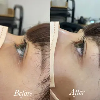 マツエク・マツパ aya/小顔レイヤー /柔らかカラーのヘアスタイル