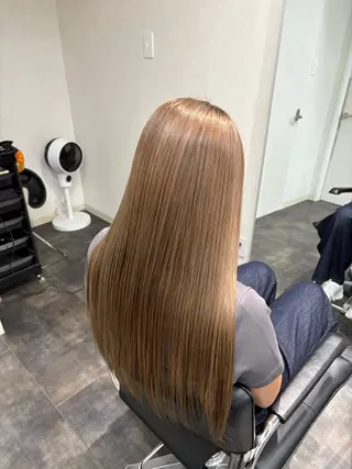 ロング mua ERIKAのヘアスタイル