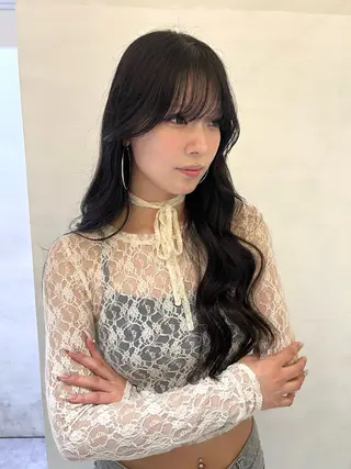 ロング カラー yoke所属・haruka kobayashiのヘアスタイル