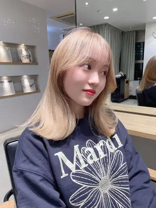 ミディアム HIBIKI/原宿 ハッシュカット🪄のヘアスタイル