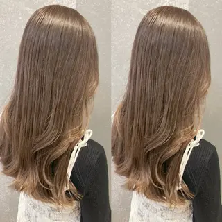 ロング カラー schon所属・み うのヘアスタイル