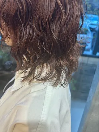パーマ URU organic hair所属・岸 優都里のヘアスタイル
