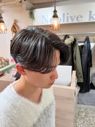 ミディアム パーマ メンズ メンズカットパーマ ✂️ JOYAのヘアスタイル