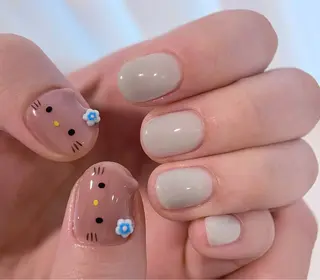 ネイル minimus._.nails(votre salon)所属・Kyu Yui(🇹🇼)のネイルデザイン