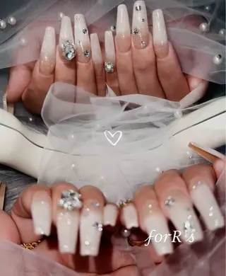 ロング forR's AIKAのネイルデザイン