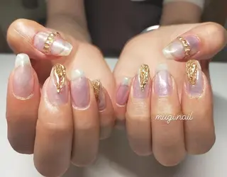 ネイル Lulu nail salon 南堀江店所属・西村 あやかのネイルデザイン