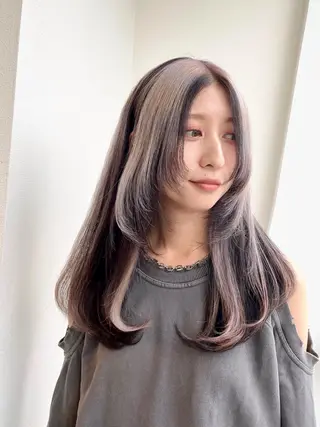 ロング カラー direction所属・派手髪デザインカラー ヒロカのヘアスタイル