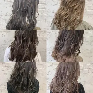 セミロング 🇺🇸ハイライト特 化美容師🇺🇸漆沢のヘアスタイル