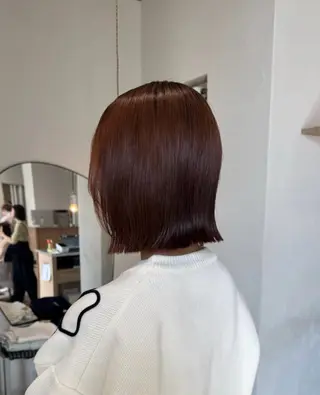 カラー 村田 茉優のヘアスタイル