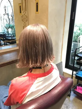 ミディアム 美髪✨髪質改善 &艶カラーmanaeのヘアスタイル