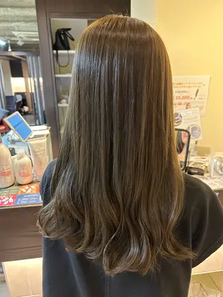 ロング 水谷 菜央のヘアスタイル