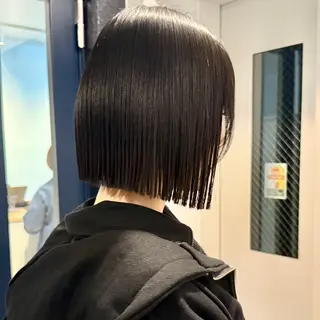 ショート Laff新宿所属・髪質改善/縮毛矯正/ ボブ/新宿/伊藤豊のヘアスタイル