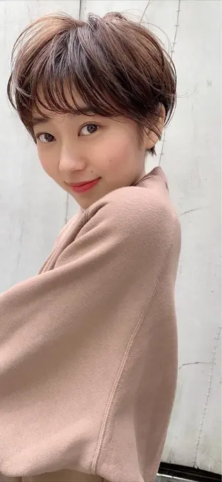 ショート カラー パーマ ショート/ボブ特化 相良 真子のヘアスタイル