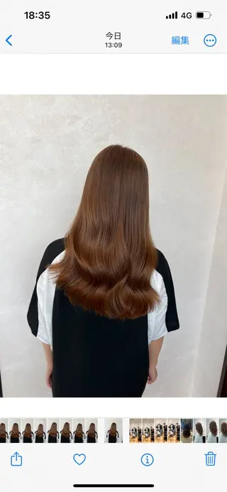 カラー nehus nagaoka所属・🖤複雑履歴ブリーチ Mizuki 🖤のヘアスタイル