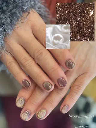 ネイル 黒川 夢彩のネイルデザイン