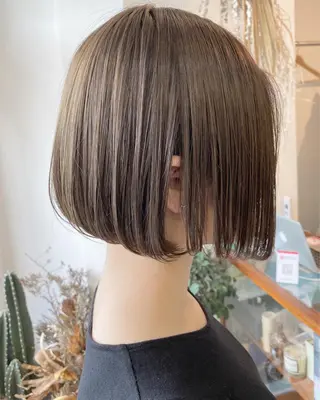 ショート カラー パーマ OVER→三軒茶屋 /縮毛矯正・髪質改善のヘアスタイル