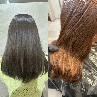 カラー フラッグヘアー九大学研都市店所属・flag hair レイナのヘアスタイル